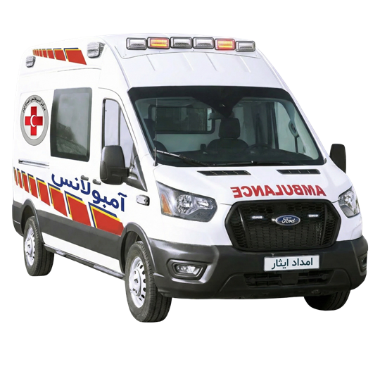 تصویر آمبولانس امداد ایثار