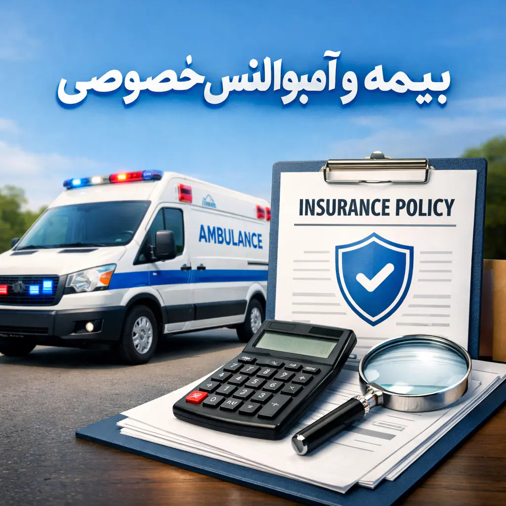 محاسبه هزینه آمبولانس خصوصی بر اساس مسافت و نوع خدمات